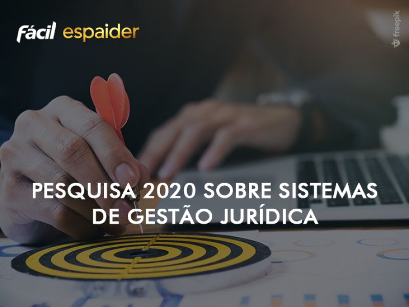Pesquisa Intelijur 2020 aponta Espaider como software jurídico líder para departamentos jurídicos e para médios e grandes escritórios de advocacia